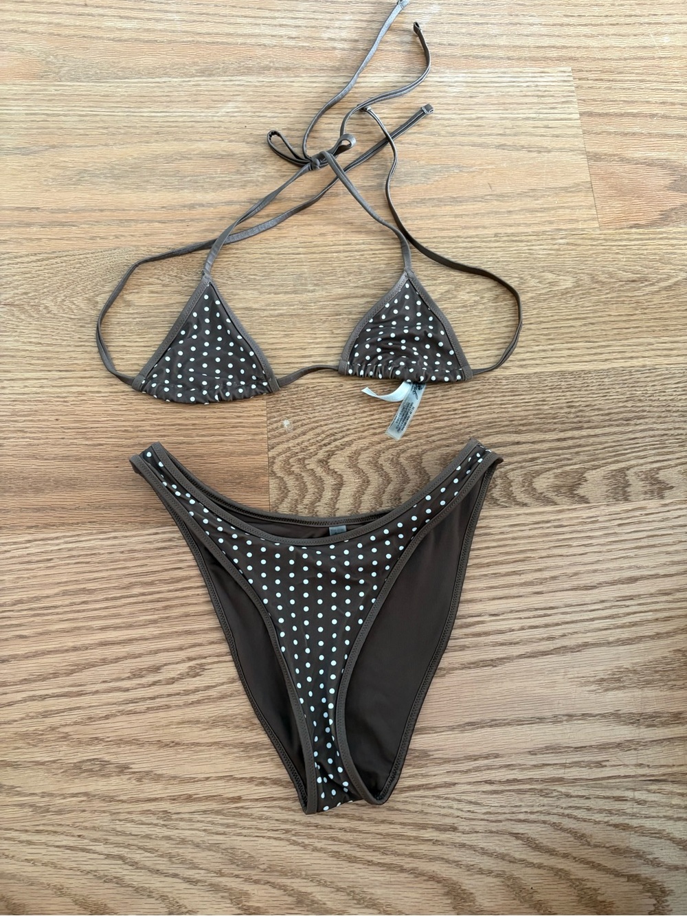 Polka dot bikini
